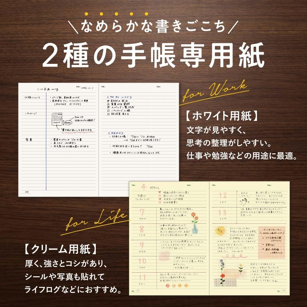 Noritsu NCP01 NOLTY Notebook, A5, Plain, Cream Paper, 192P, Light Gray