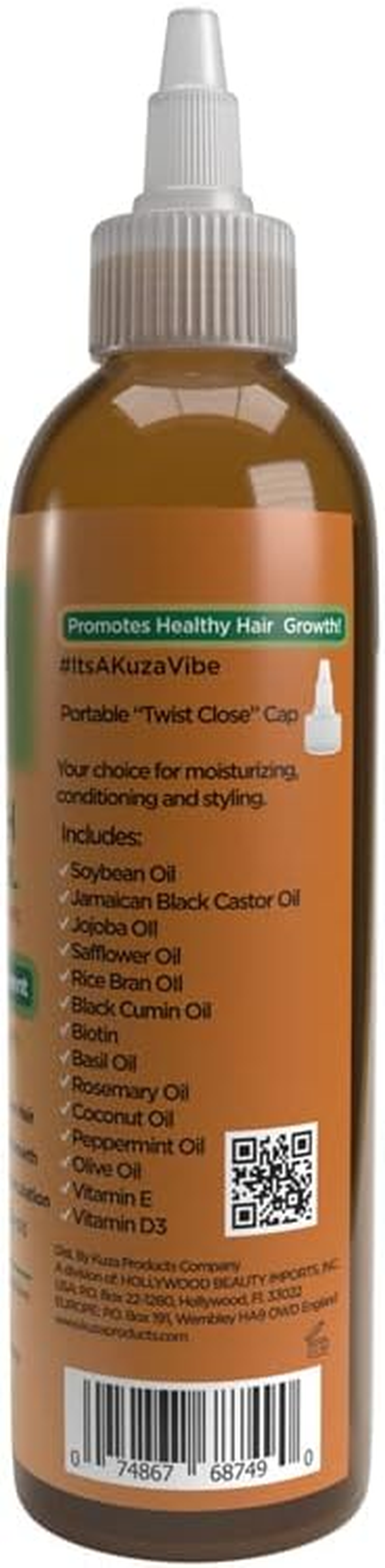Premium Growth Oil W/Black Cumin & Rosemary 4 Oz. (Pack of 2) image number 1