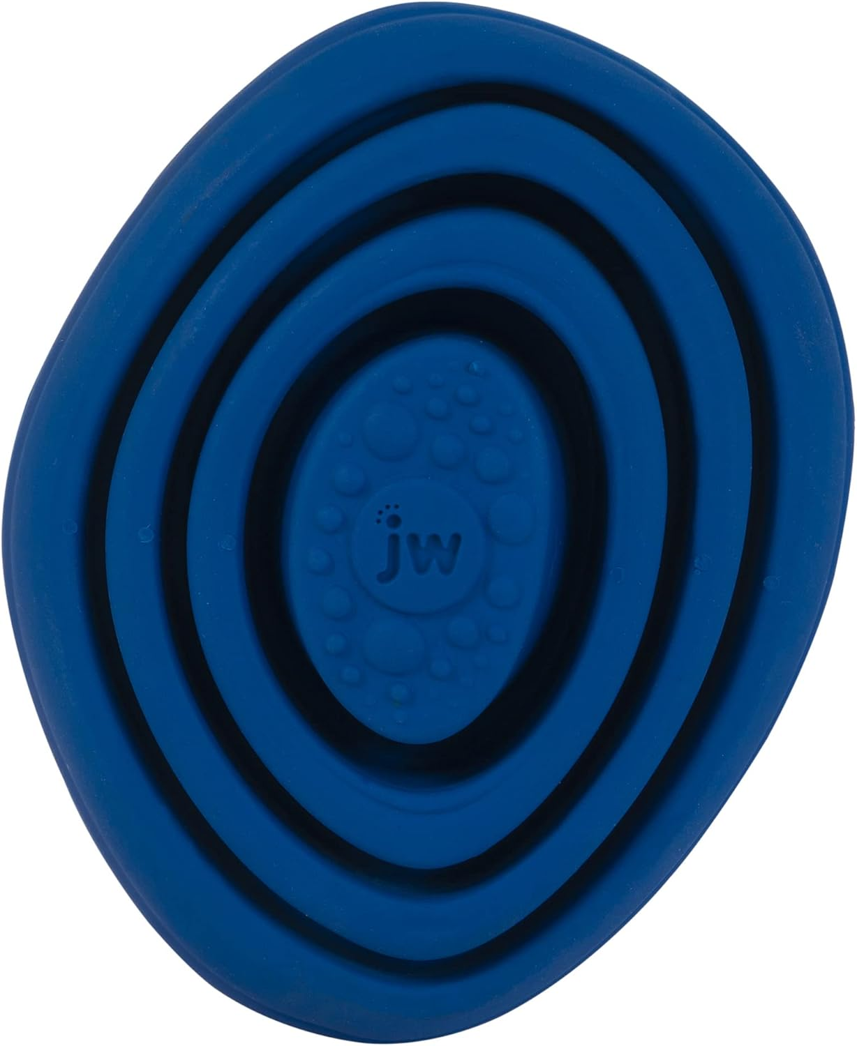 JW Puddle Stone POP Small Dog and Puppy Teether Toy, BPA Free, Blue image number 5