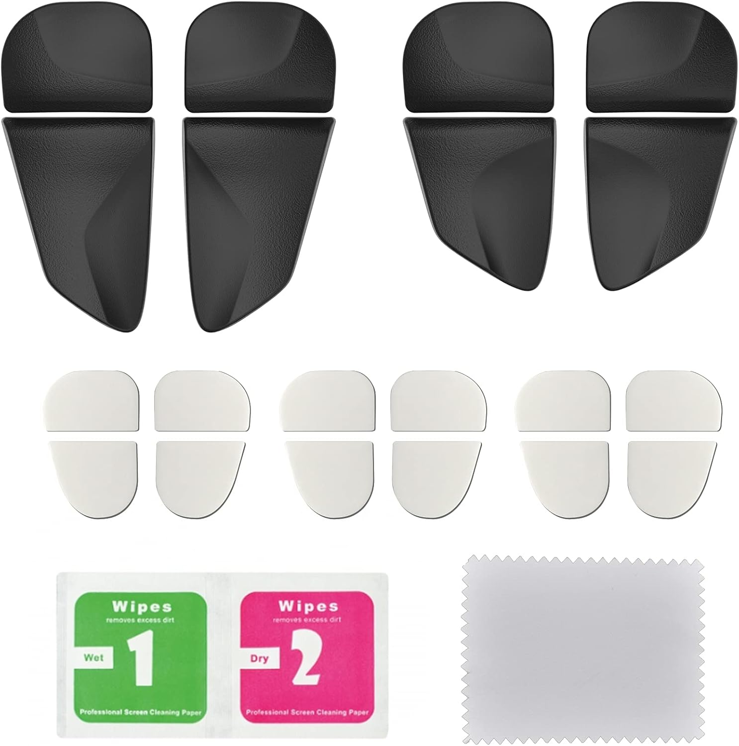 Playvital Blade 2 Pairs Shoulder Buttons Extension Triggers for Ps5 Controller, Game Improvement Adjusters for PS Portal Remote Player, Bumper Trigger Extenders for Ps5 Edge Controller - Black - Chameleon Green Purple image number 2