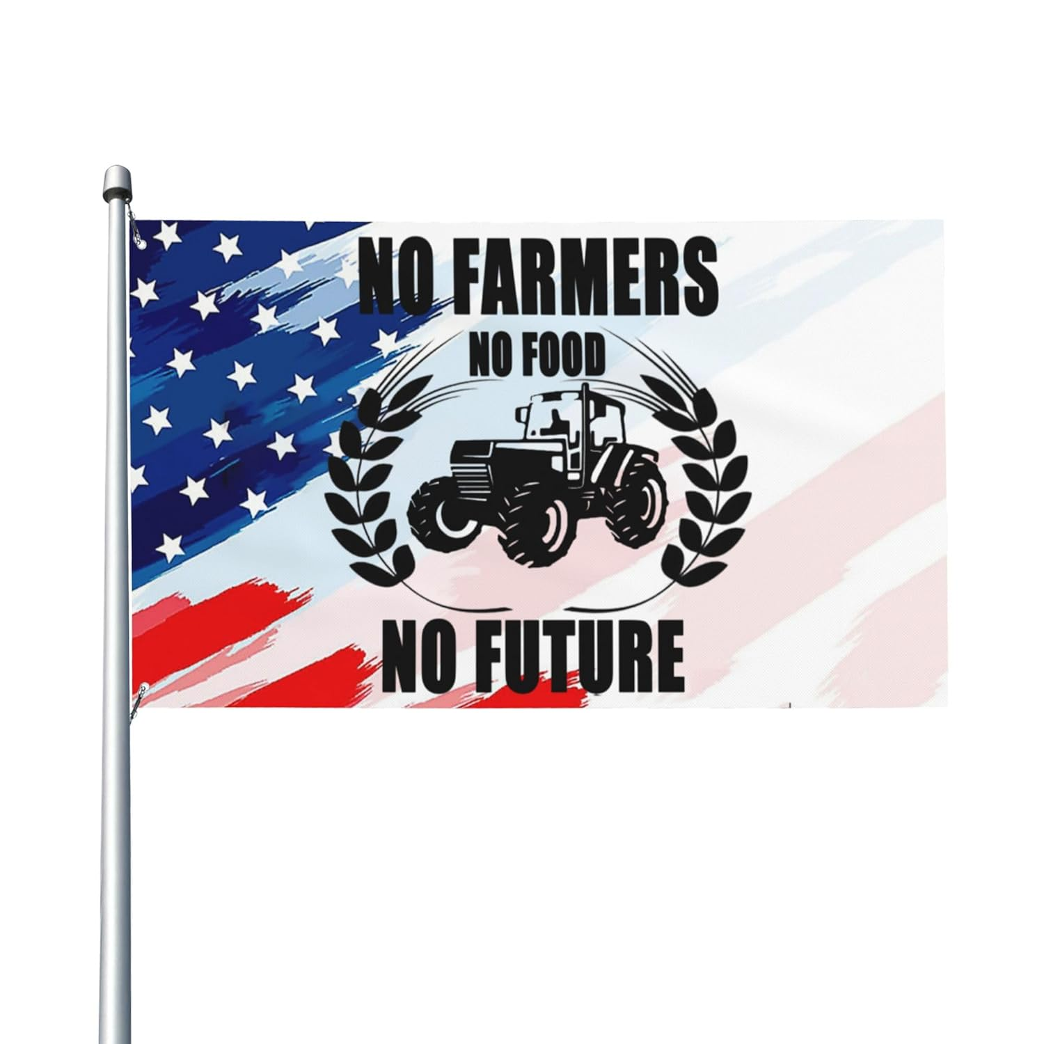 He Is Risen Flag 3X5 Ft Religious Easter Cross Jesus Flag Double Sided Banner，Suitable for Party Decorations Indoor Outdoor Garden Decorations - Flamingo image number 5