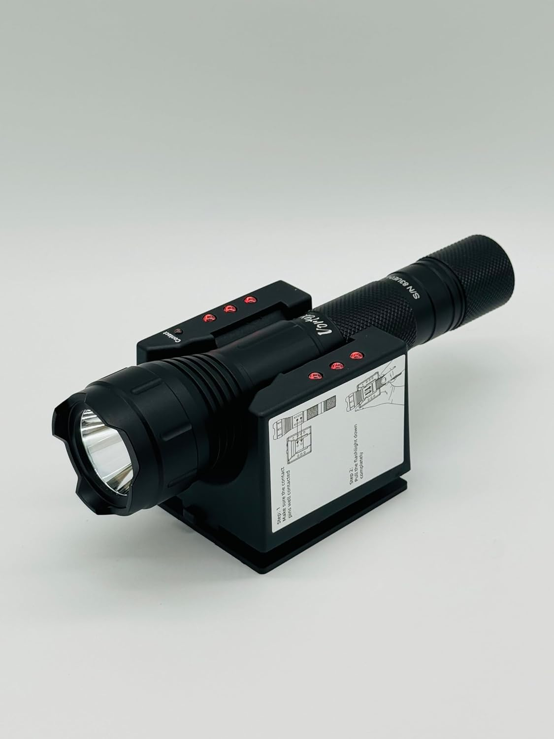 Vortex TM603 Emergency Powerful LED Wall Mount High Power 1000 Lumen 7/24 Stand by Car & Home Security Flashlight image number 1