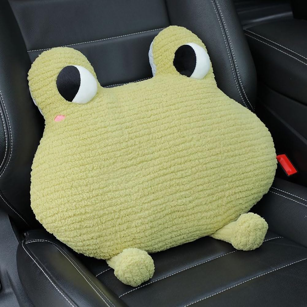 Frog-Shaped Car Headrest Neck Pillow - Drive in Style and Support-Frog Neck Pillow- 1 PCS