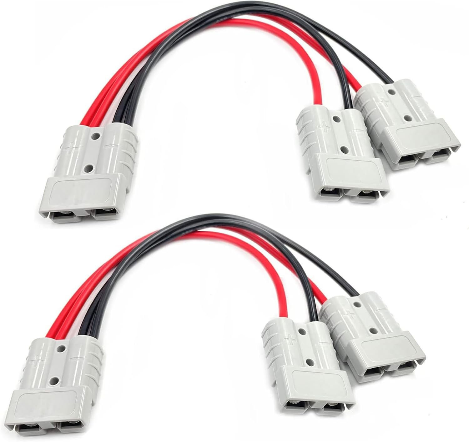 Connector, 50 Amp Plug Connector Double Y Adaptor 6Mm Automotive Cable for Car Battery, Automotive Accessories Battery Cable image number 1