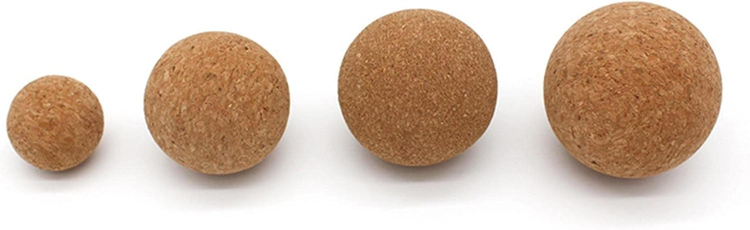 Cork Fascia Balls Roller Lightweight Accessories for Fitness Trainers Washable Manual Massage Ball for Training Sports Gym, 5Cm image number 3