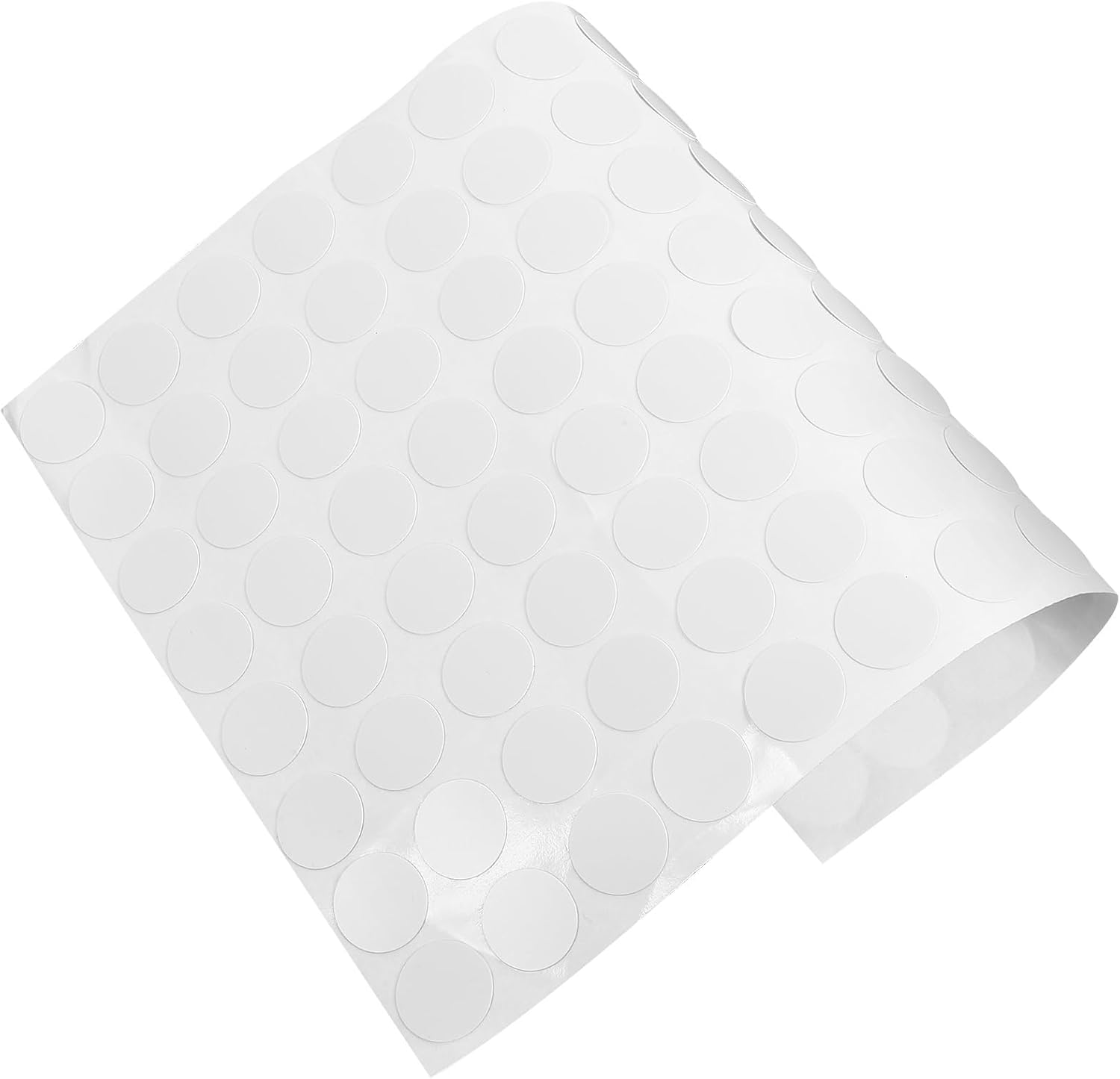 Angoily White Screw Stickers, 96PCS Sheets Adhesive Crew Hole Stickers, Screw Cover Sticker White, Cabinet Furniture Screws Stickers, Furniture Holescrew Cap Sticker for Hole Nut, Cabinetry Stickers