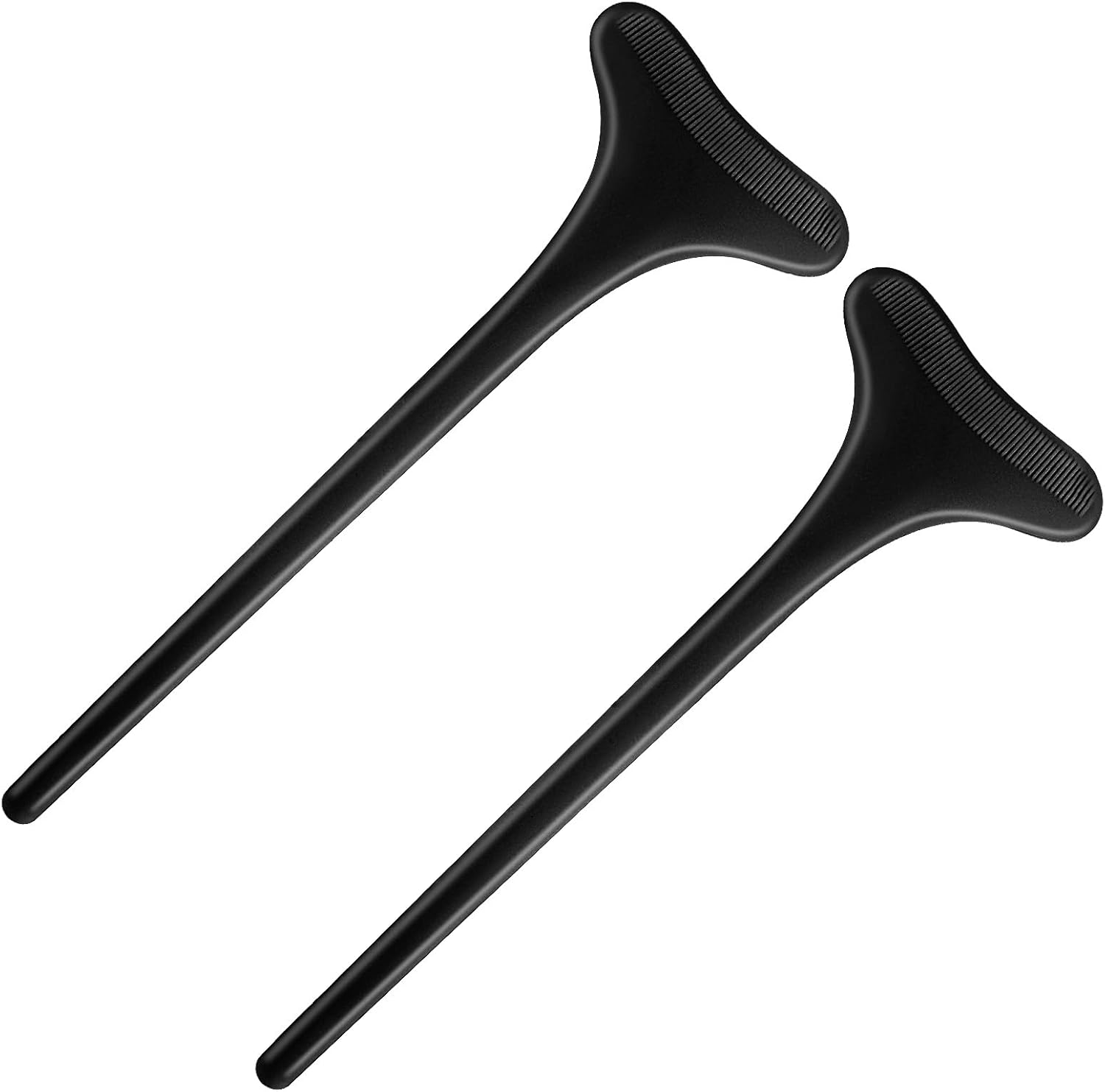 LXUEJIE 2 PCS Black Mascara Shield Guard, Reusable Silicone Eyelash Applicator Tool for Women Mascara Shield Applicator Beginners Friendly Guard Eyelid Guard Eyelash Makeup Applicator Tool