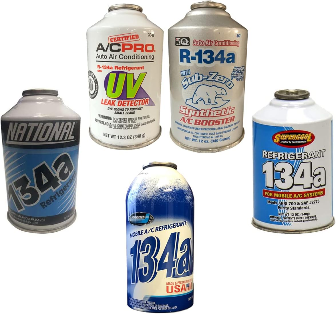 Zeror&reg; R134A Refrigerant for MVAC Use in a 12Oz Self-Sealing Container (3 Pack) image number 4