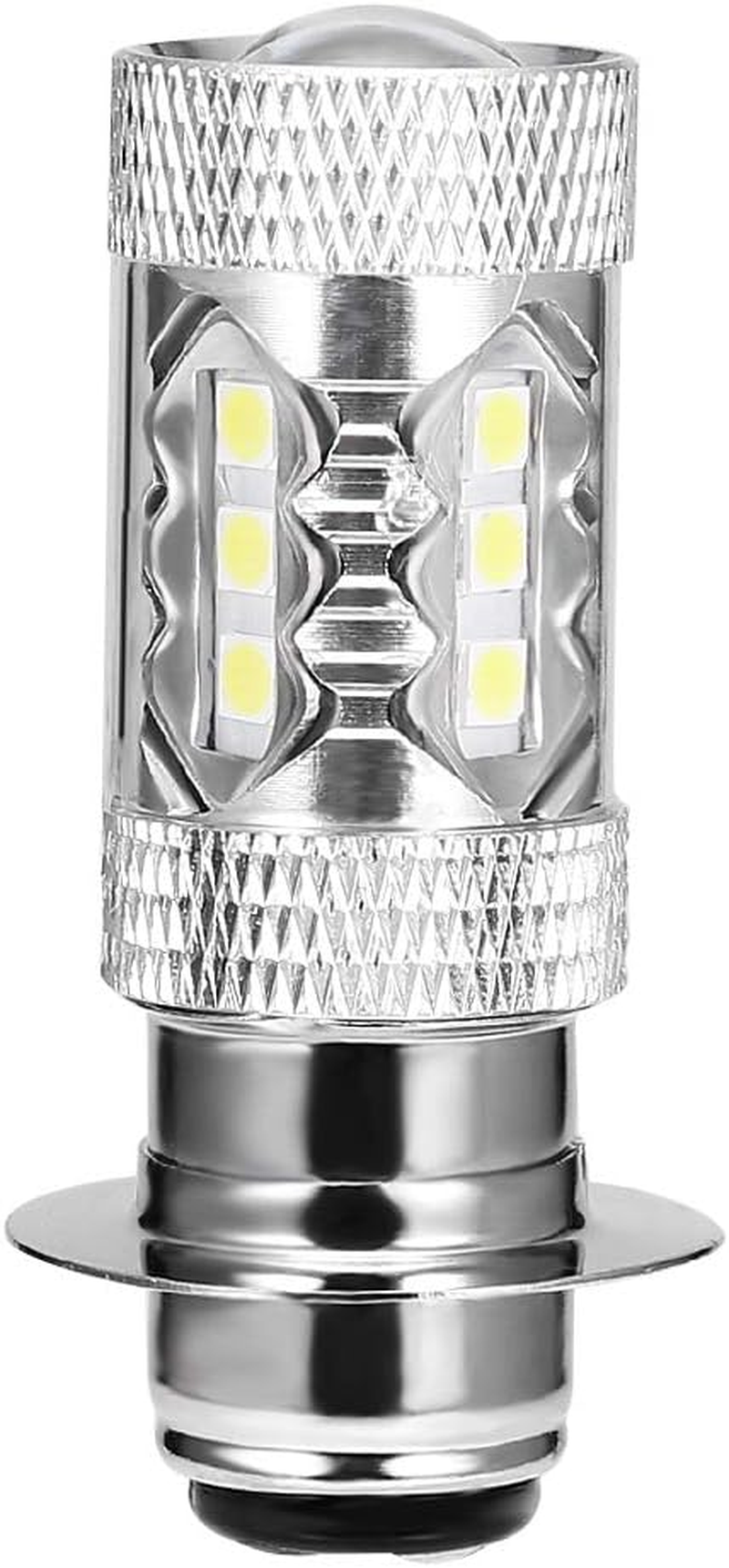 80W Upgrade LED Headlights Bulbs Super White for Yamaha Banshee 350 YFZ350 Big Bear YFM350 YFB250 Timberwolf (Pack of 2) image number 5