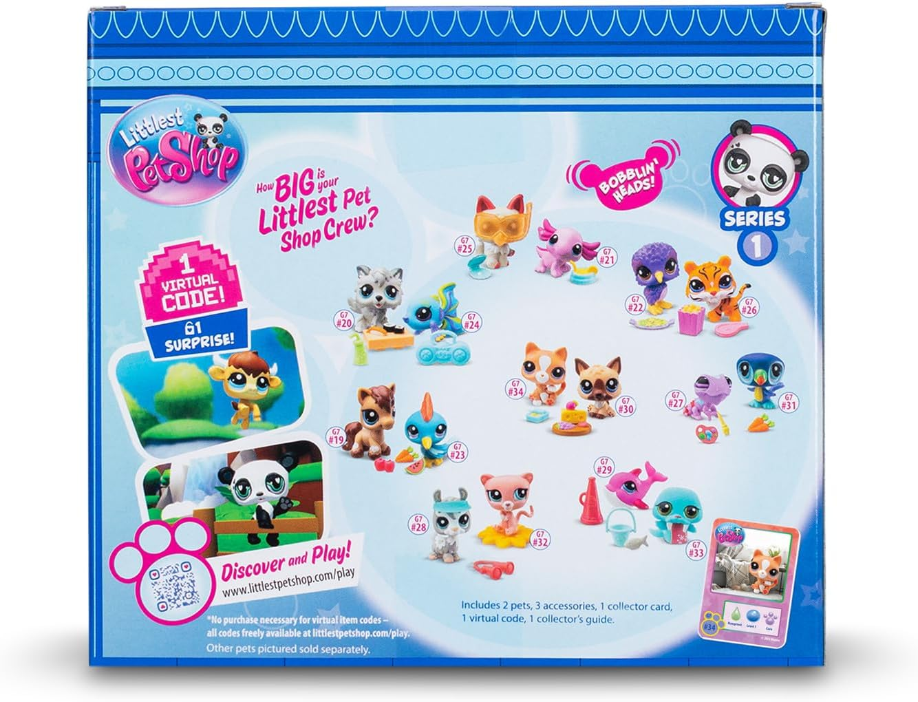 Basic Fun Littlest Pet Shop- 2 Pack Assortment Series 1 image number 1