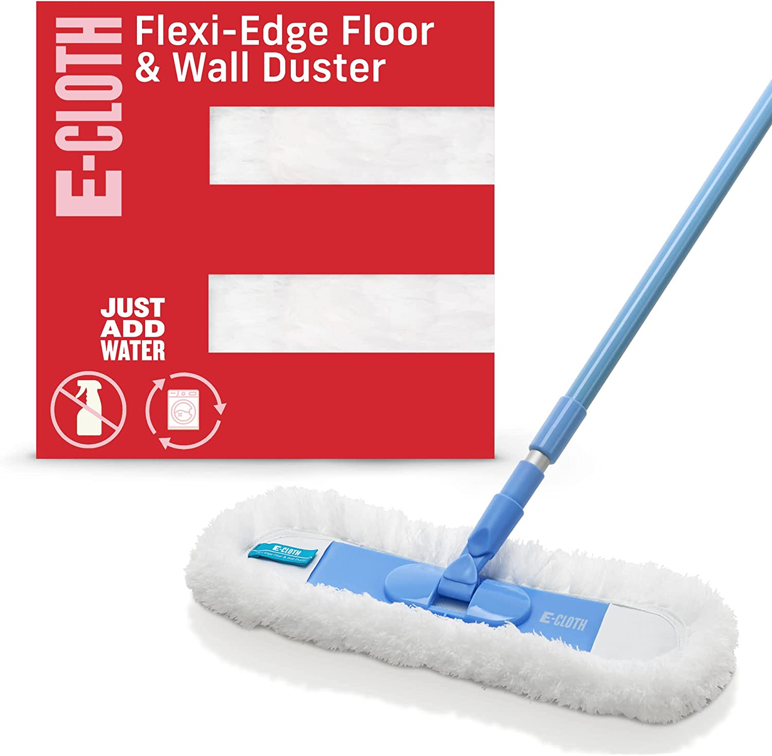 E-Cloth Floor and Wall Duster Flexi Edge Floor and Wall Duster