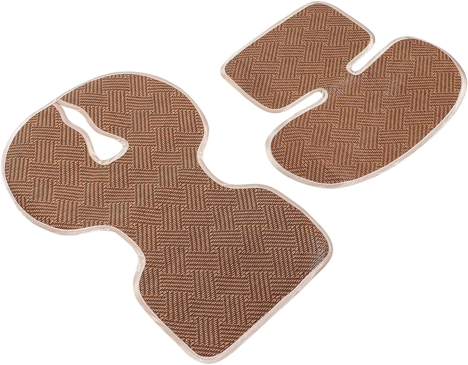 ERINGOGO Breathable Stroller Seat Cushion Rattan Seat Pad Universal Pram Liner Insert Soft Carriage Cushion Mat for Summer Use image number 2