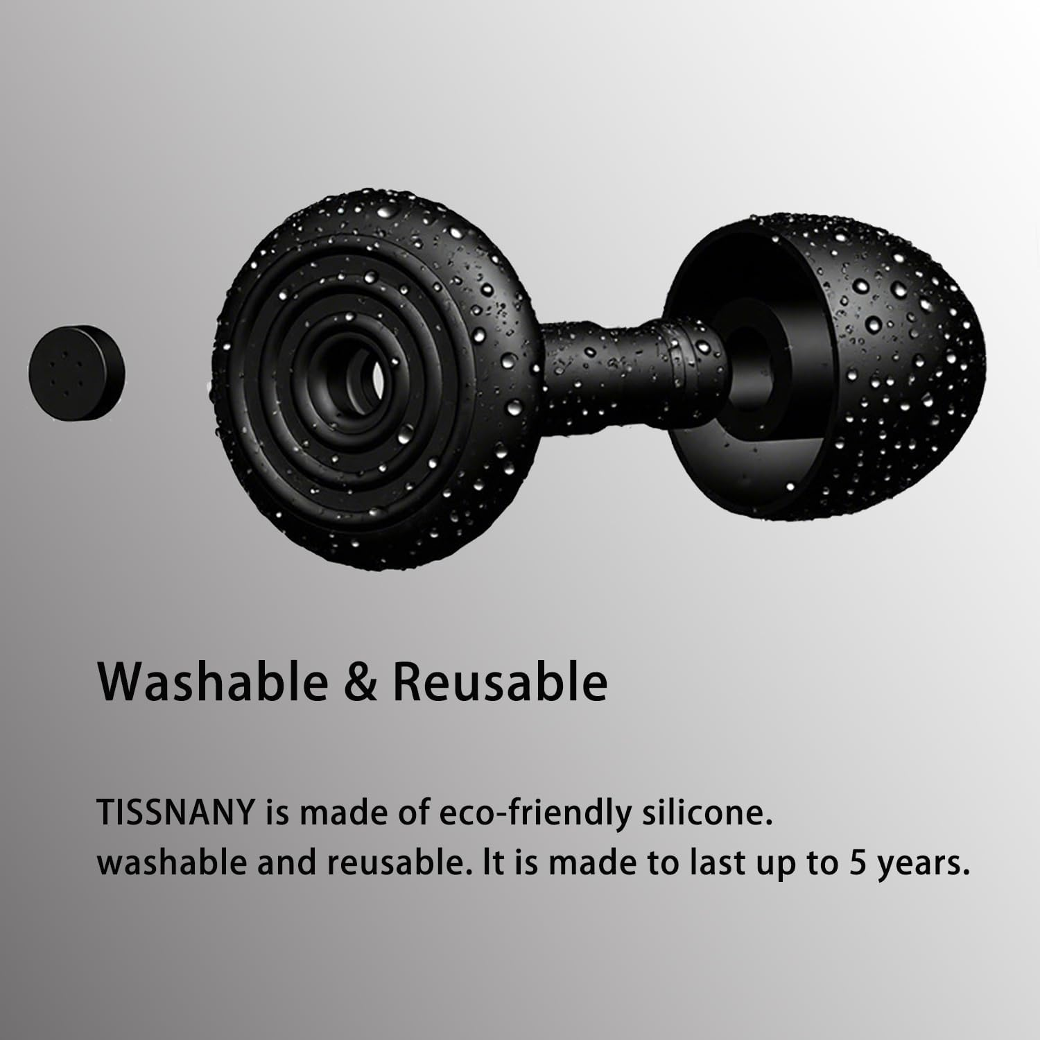 Ear Plugs for Sleeping - Noise Cancelling Earplugs with 23Db SNR Reduction, Reusable Sleep Earbuds for Focus, Travel & Noise Sensitivity, 3-Size（S/M/L) Tips & Carry Case Included image number 1