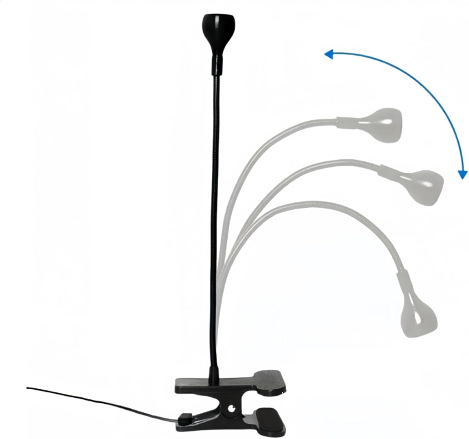 Huvqianu UV Nail Dryer Lamp, Small UV Nail Lamp, Manicure Dryer Lamp, Compact UV Nail Lamp, Quick Dry Gooseneck Nail Lamp, USB Powered UV Nail Dryer for Gel Polish, Women image number 4