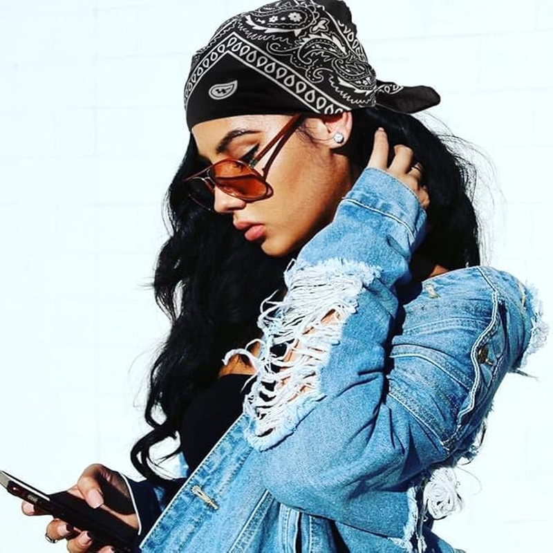 Headbands Cowboy Handkerchiefs for Men and Women Multi-Purpose Head Wrap Neck Scarf