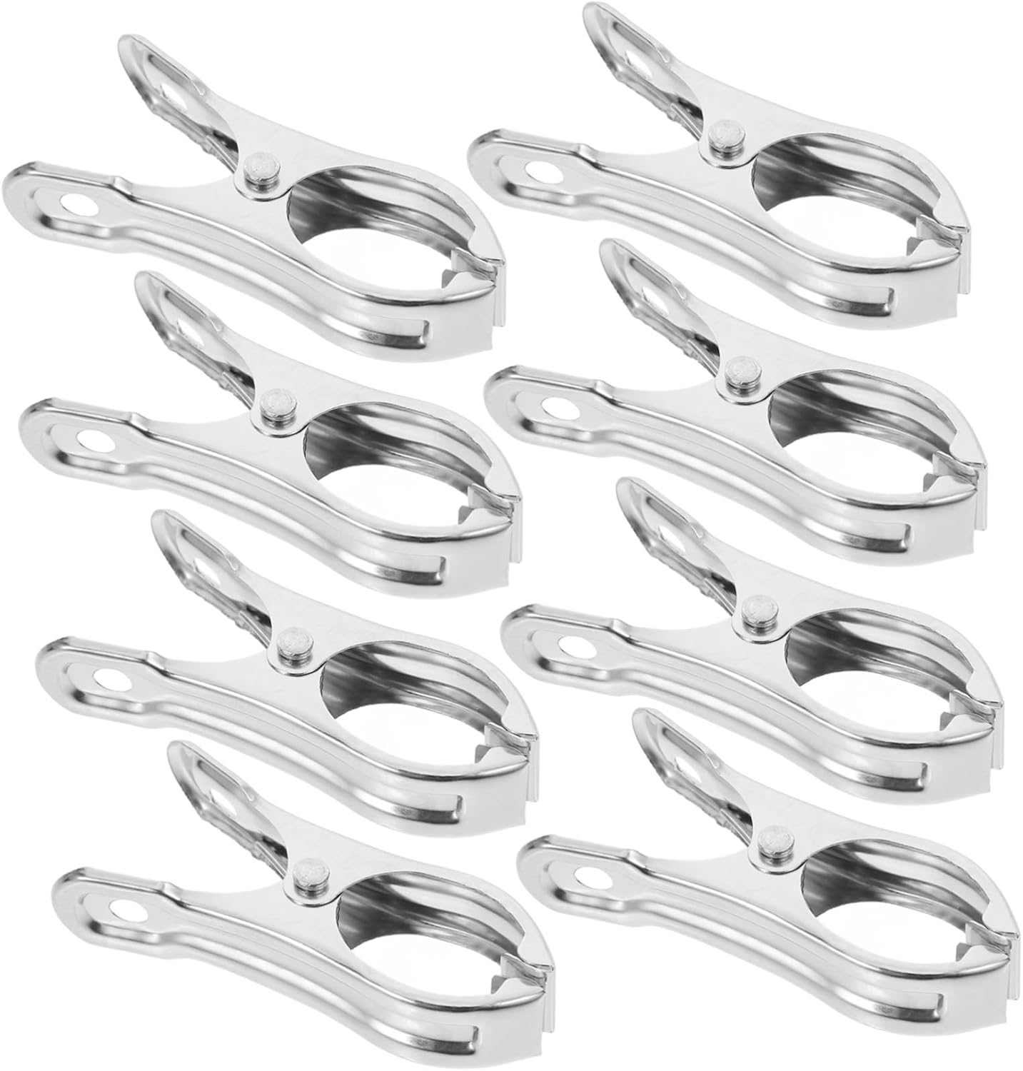 BEBEMOKO 36Pcs Multi-Functional Plant Support Clips Windproof Clamps for Gardening Greenhouse Film Shade Clip Heavy Duty Lock Grip image number 3