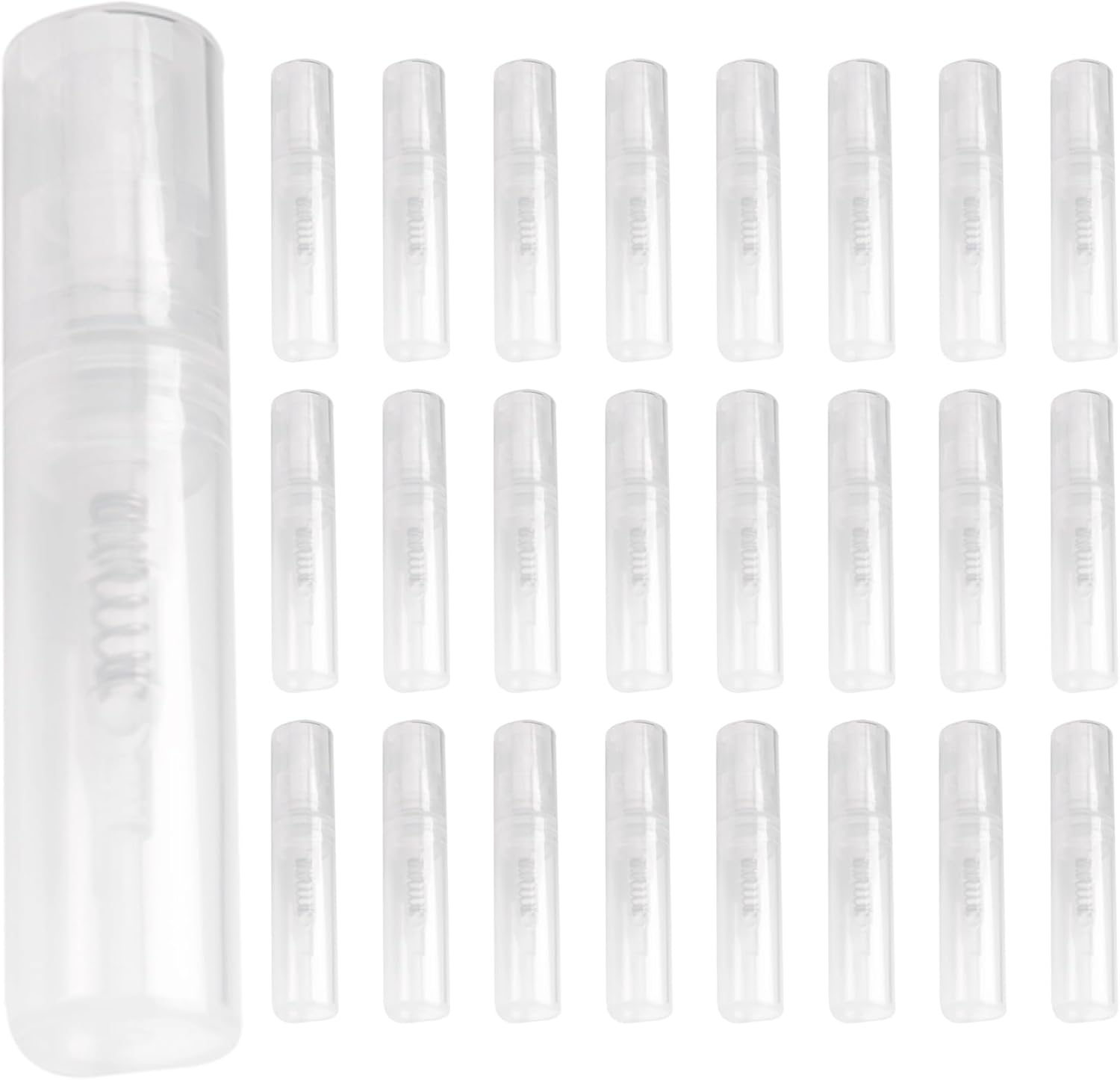 Mellisso 300 X 2Ml Plastic Empty Transparent Perfume Atomizer New image number 4