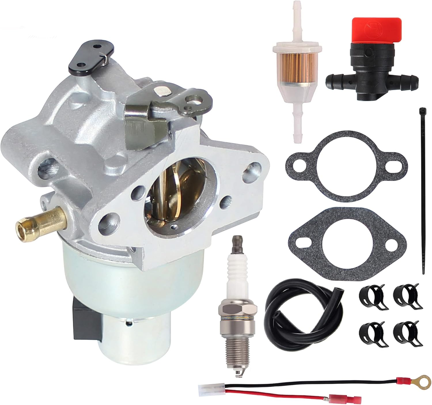 CV15S Carburetor for Kohler CV15S 20 853 33-S CV16S John Deere L110 Husqvarna YTH21K46 YTH20K46 LTH130 YTA1842 YTH20F42T Lawn Tractor Kohler CV12.5 CV13S CV13T CV14 CV15 image number 3