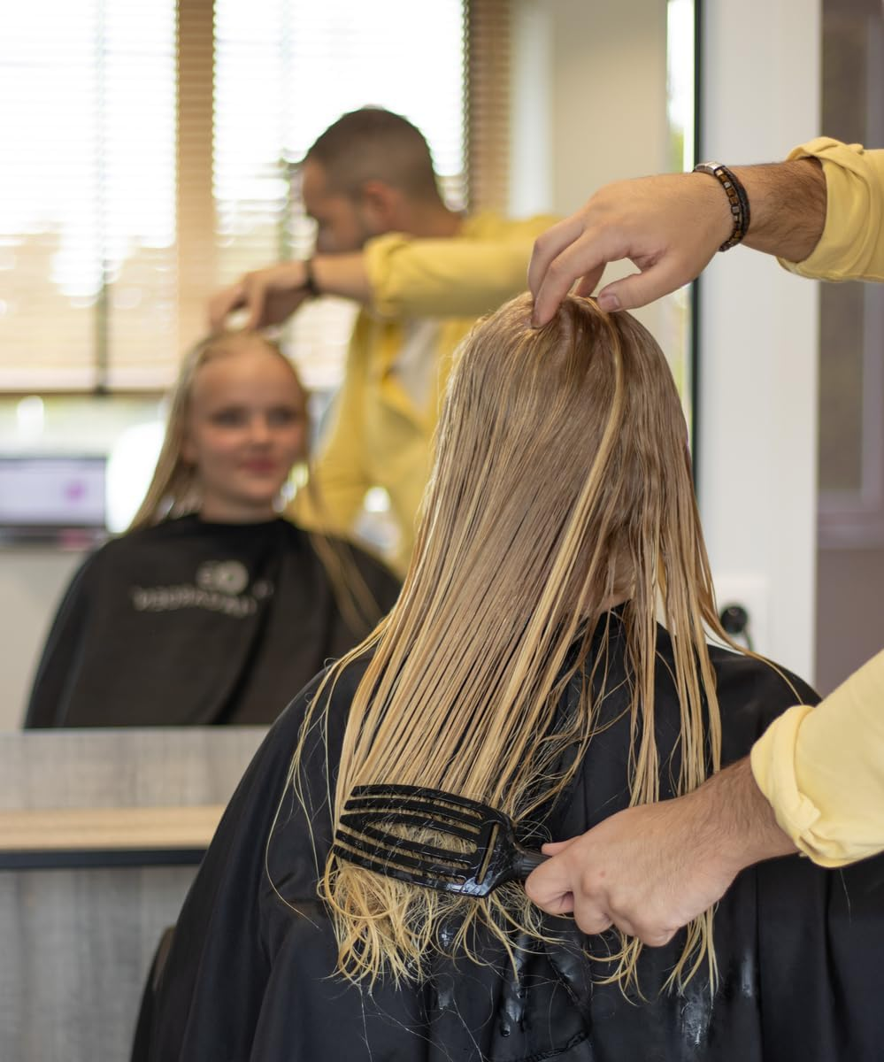 Olivia Garden - Fingerbrush Care Iconic Double Bristles Black M image number 4