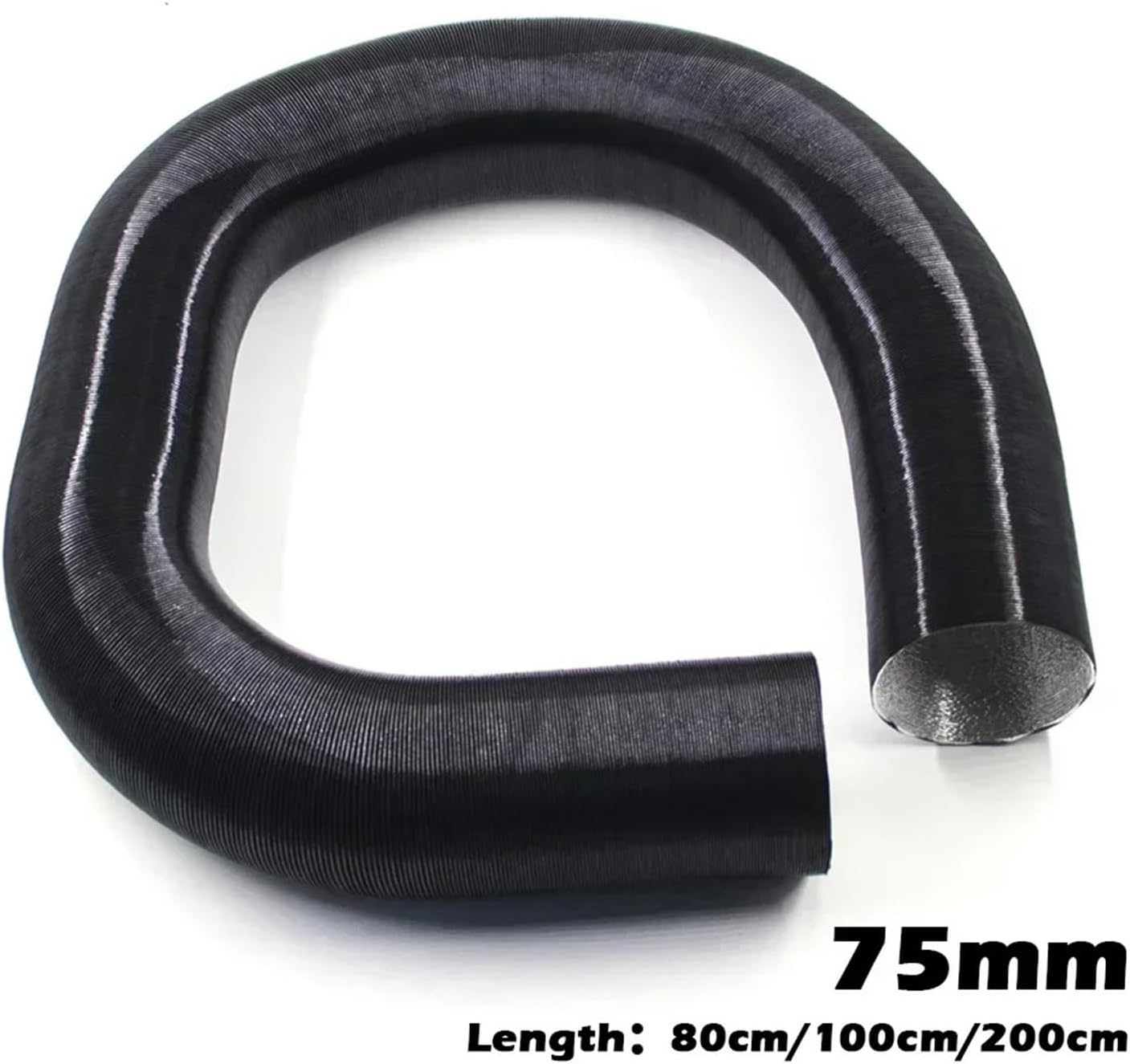 OVARIA 75Mm Car Air Diesel Heater Ducting Pipe Hose Line Air Intake Exhaust Outlet Parking Tube Fit for Webasto Dometic Planer Fit for Eberspache Automotive Heater Parts(100Cm) image number 6