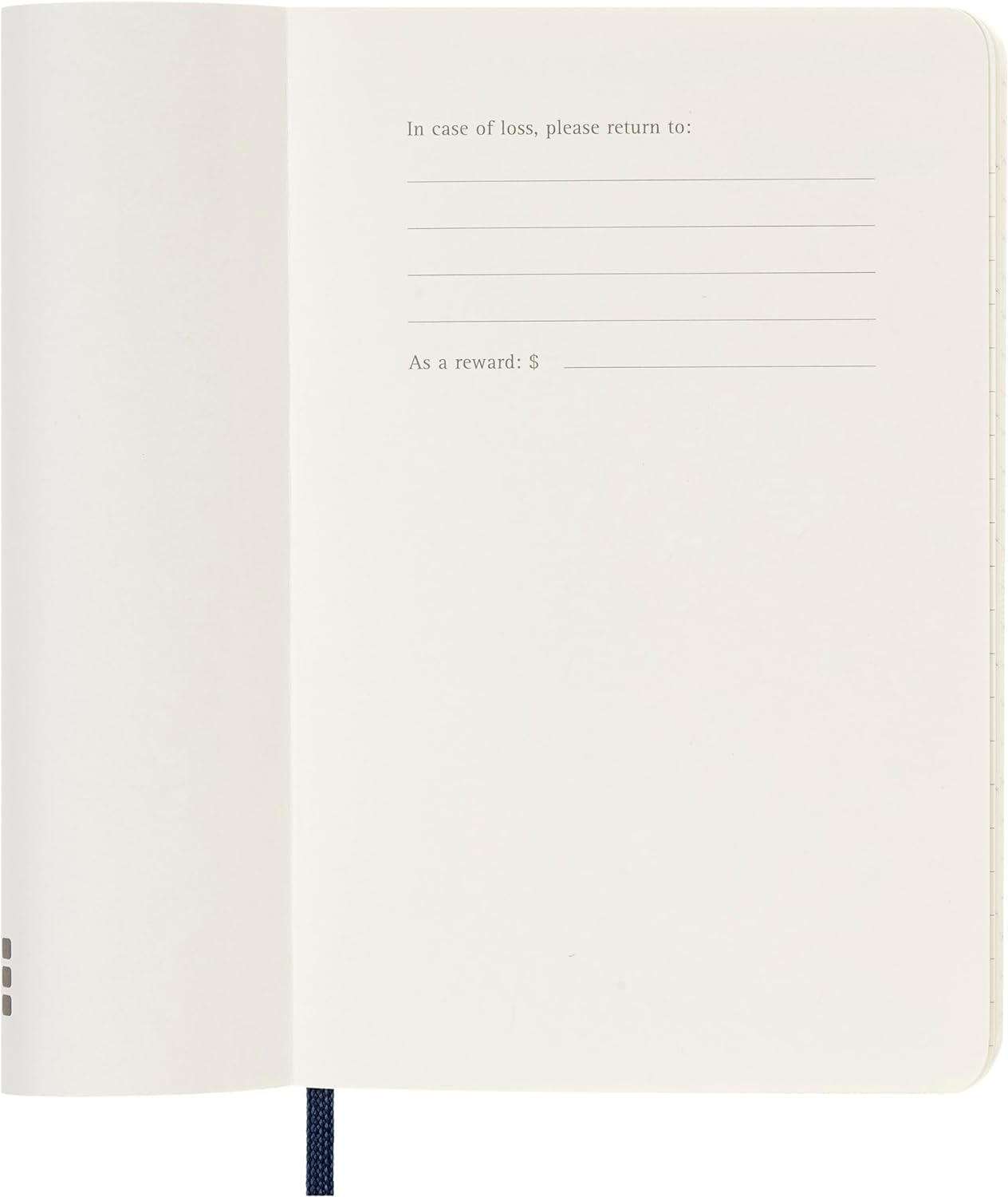 MOLESKINE- 2025-12 Month Weekly Notebook Soft Cover Diary - Pocket - Sapphire Blue image number 4