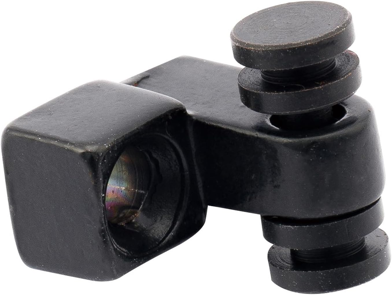 Musiclily Pro Steel Roller String Trees String Guides String Retainers for Strat/Tele Style Electric Guitar, Nickel (Set of 2) - Black image number 6