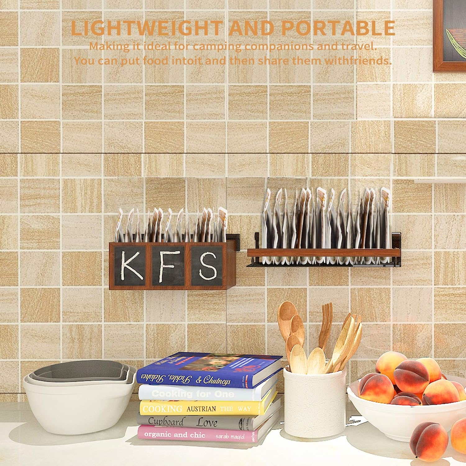 Mlife Spice Storage Bags-20 PCS Small Mason Jar Spice Jars Bags with 48 PCS Spice Labels,Snack Saver Container Leak-Proof Zip-Lock Bags for Travel Camping Picnic image number 5