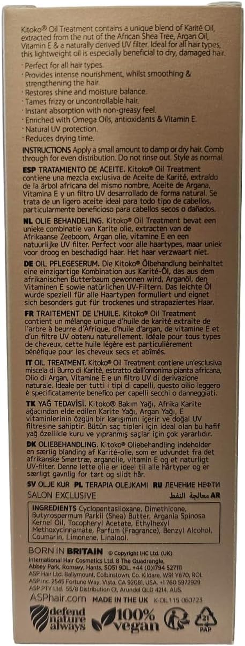 Affinage Kitoko Oil Treatment 90Ml image number 1
