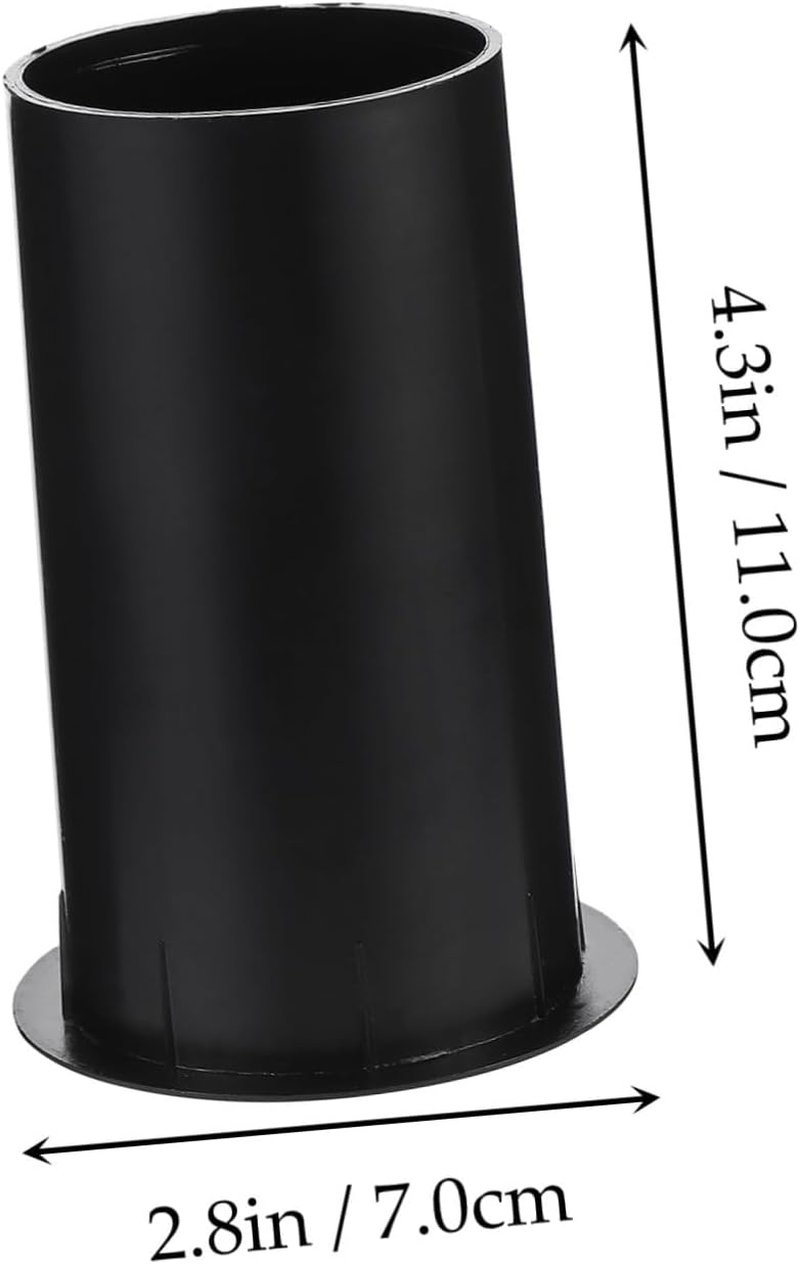 Zerodeko 5 Pcs Plastic Bass Reflex Speaker Port Tubes Replacement Subwoofer Air Outlet 60X110Mm Speaker Accessory for Home Audio Systems image number 3