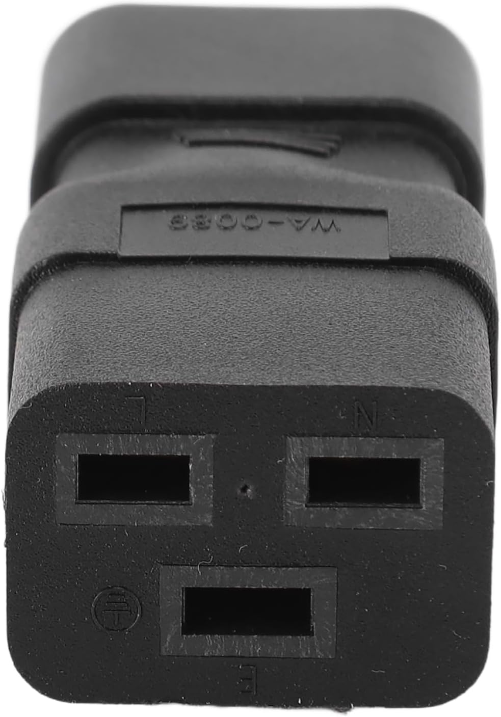 C14 to C19 Adapter,Iec320 C14 to IEC320 C19 Power Adapter, Flame Retardant, Heat Resistant, 10A-15A, with Integrated Molding Reinforcement for Server PDU, UPS Power Adapter image number 6