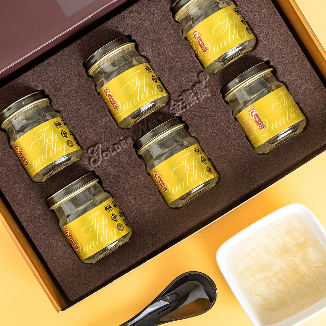Golden Nest Gift Pack Premium Bird&rsquo;S Nest Soup - 6 Bottles X 75Ml (2.5 Oz.) (Original) image number 4