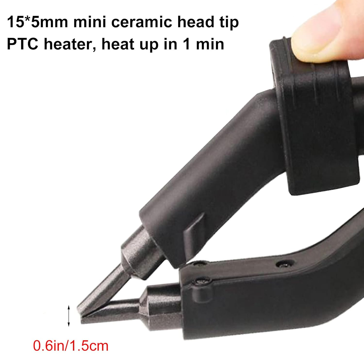Professional Hair Extensions Tool, Fusion Heat Iron Connector Wand Melting Tool, Keratin Bonding Glue Melting Iron Adjustable Temperature for C/U/I/Flat Tip image number 2