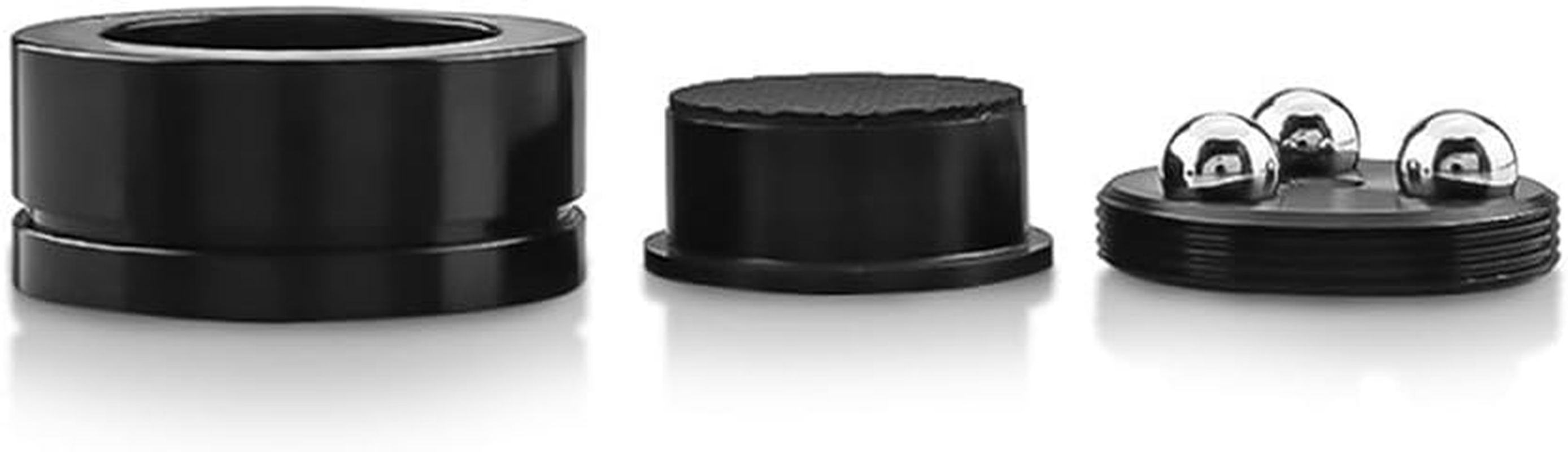 Lyaciomn 4Pcs Hifi Audio Speaker Stand Amplifier Steel Ball Scroll Anti- Foot Nail Pad Speaker Spikes Foot Pads Easy Install Easy to Use image number 1