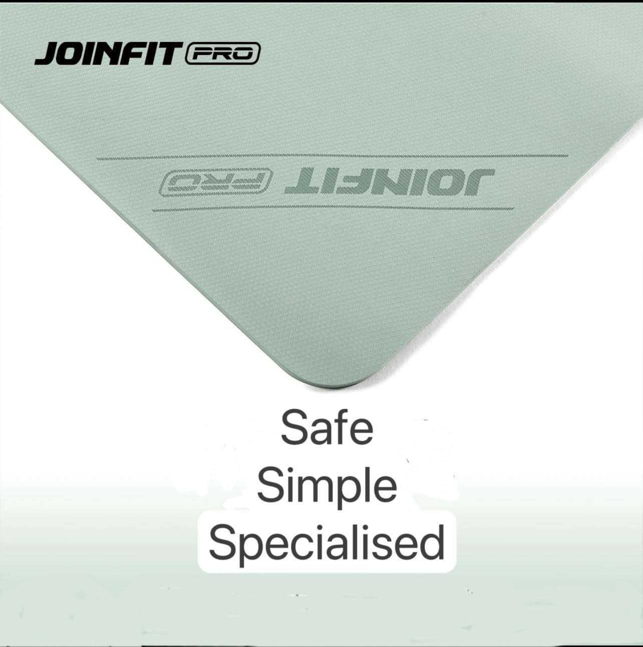 TPE Yoga Mat, Extra Thick Exercise Mats 6Mm Workout Mat for Home Gym, Green Non-Slip, High-Density Eco Friendly Mats Ideal for Yoga, Pilates, Exercise image number 1