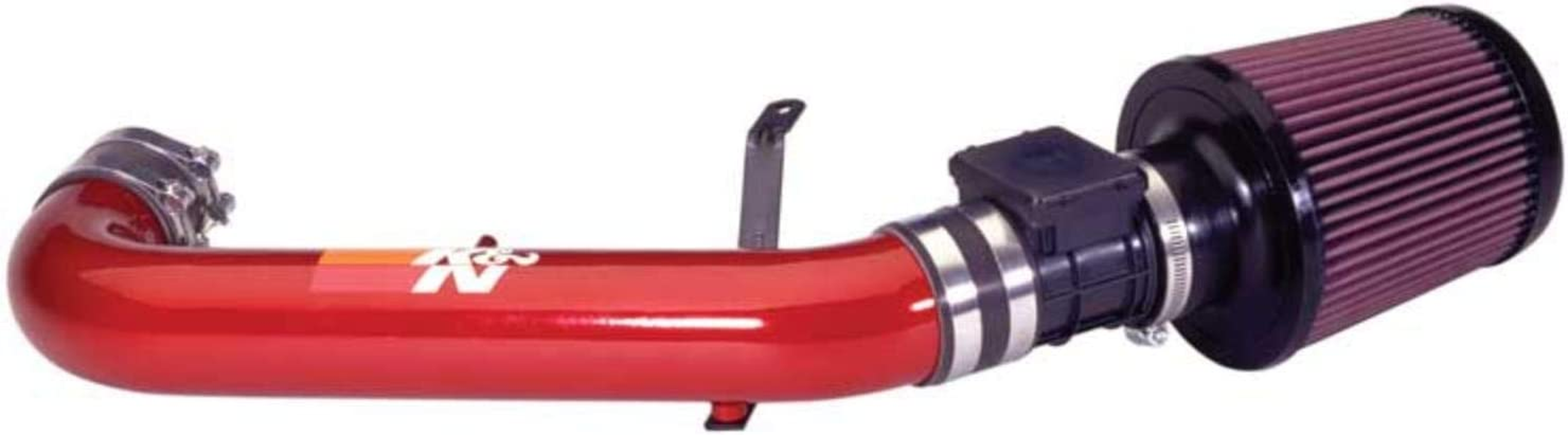 K&N 69-6000TR Typhoon Air Intake Kit, Short Ram, Red