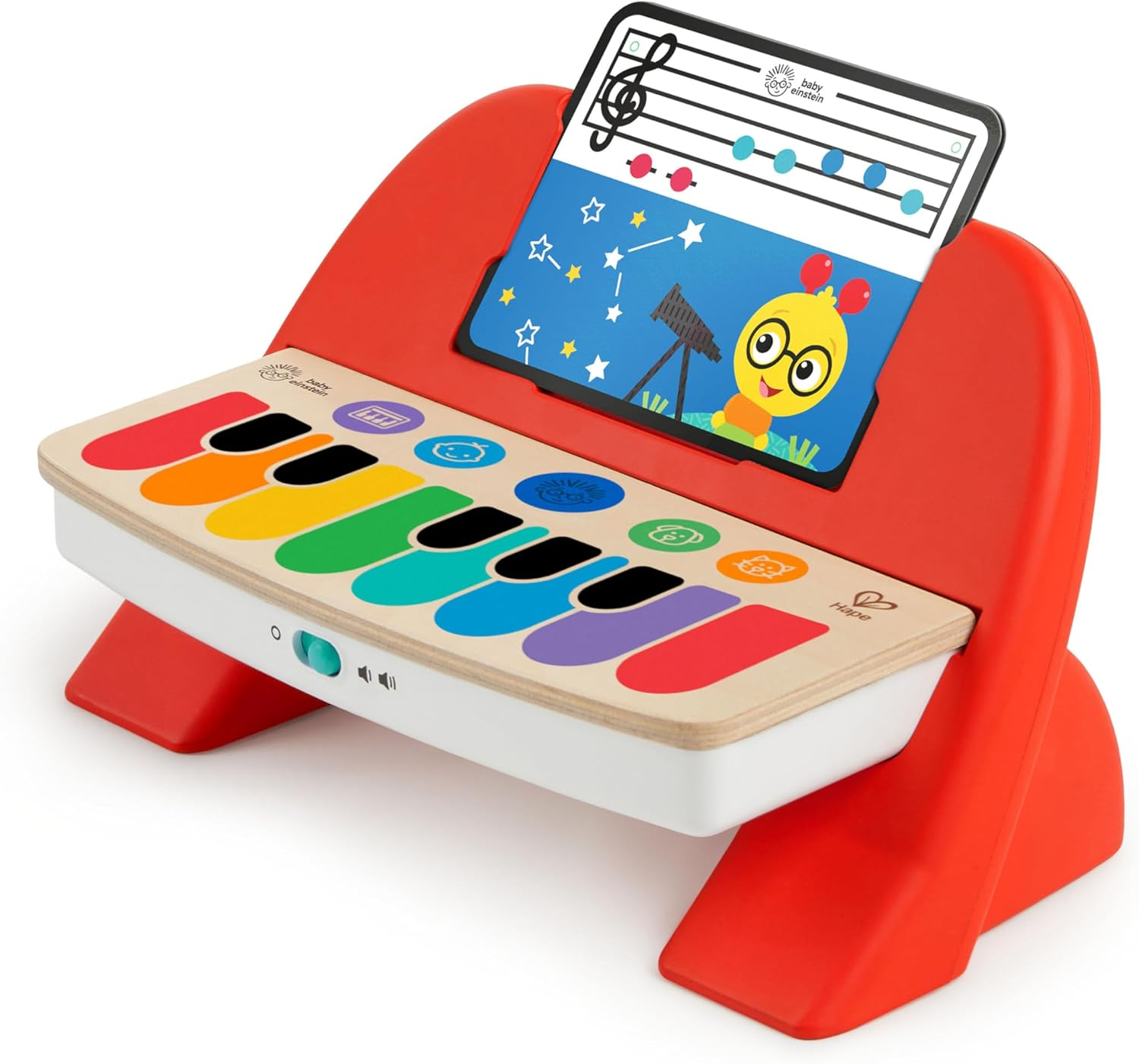 Baby Einstein Cal&rsquo;S First Melodies Magic Touch Wooden Piano Musical Baby Toy, Ages 6-36 Months