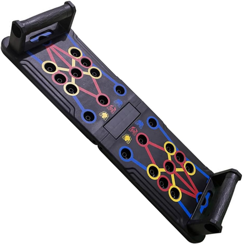 Push up Board,Exercise Fitness Equipment,Folding Training Board,Multifunction Pushup Handles,Gym Training Apparatus,Portable Fitness Tackle,For Men,Women Strength Training image number 4