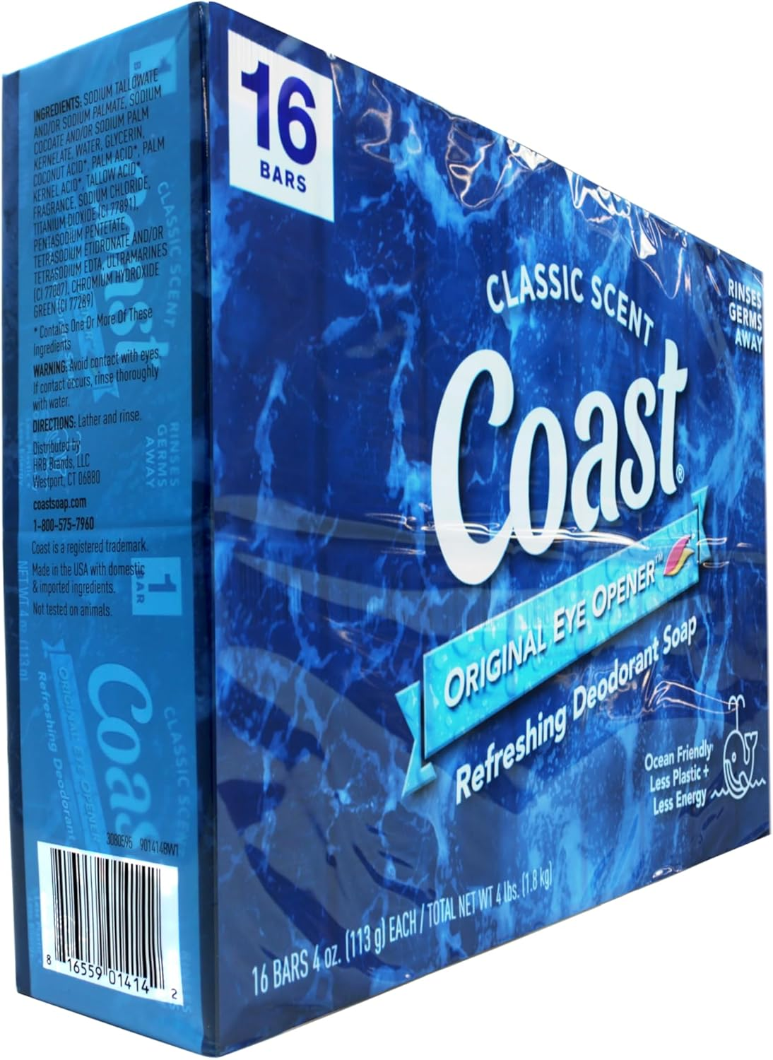 Coast 8-Bar Soap Classic Scent/Original 4 Ounce