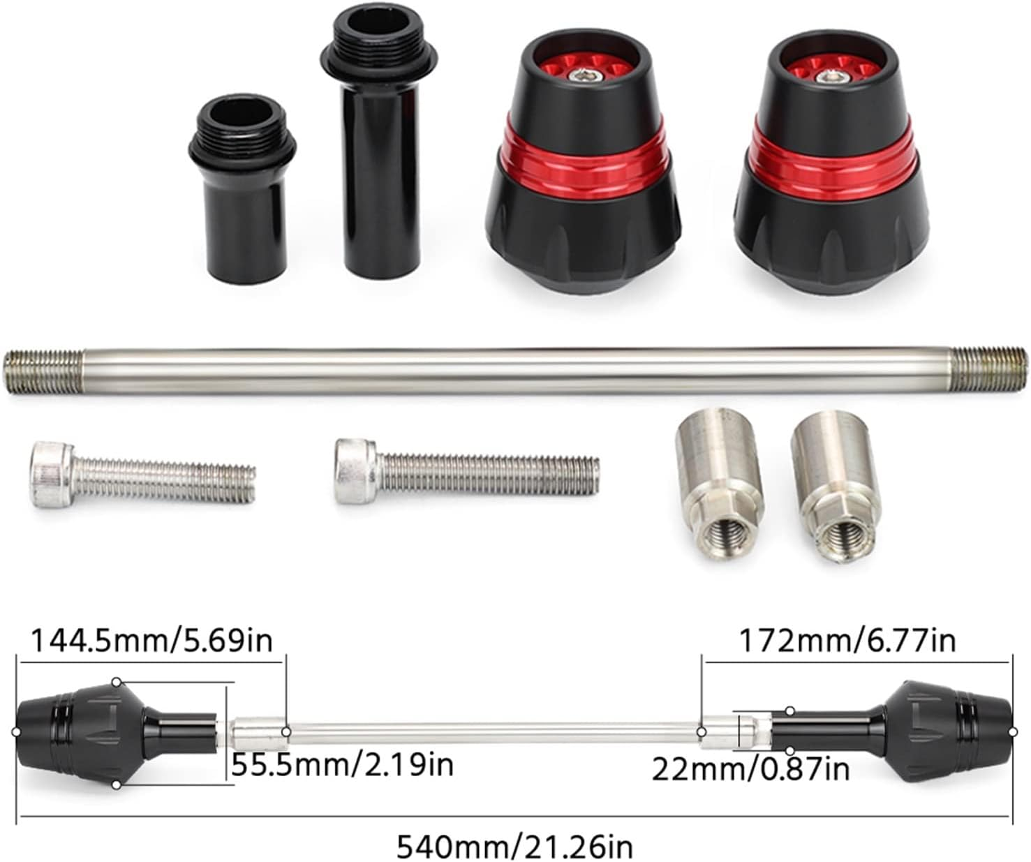 For Ducati Monster 659 695 696 796 1000 1100/S/EVO Motorcycle Frame Slider Crash Protector Accessories Falling Protection POM (Color : Orange) image number 4