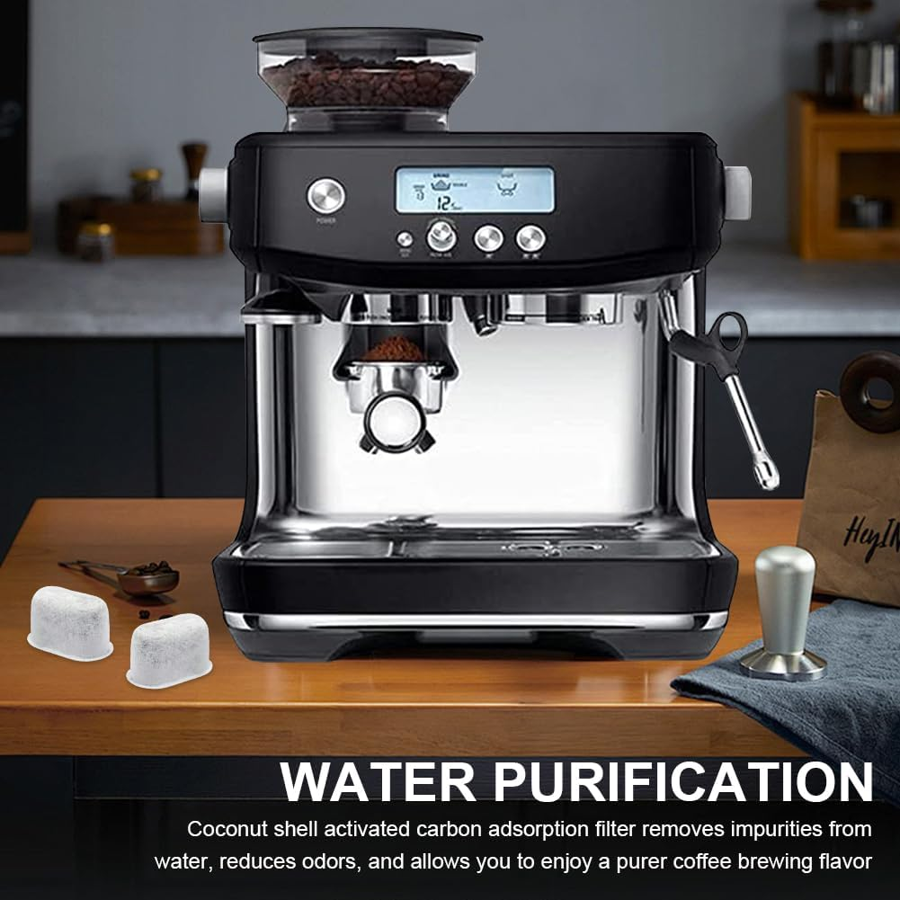 12-Pack Water Filter Compatible with Breville Charcoal Water Filters Replacement for Breville Coffee Makers BES840 BES860 BES870 BES878 BES900 BES920 BEP920 BES980 BES990 BWF100 and More. image number 3