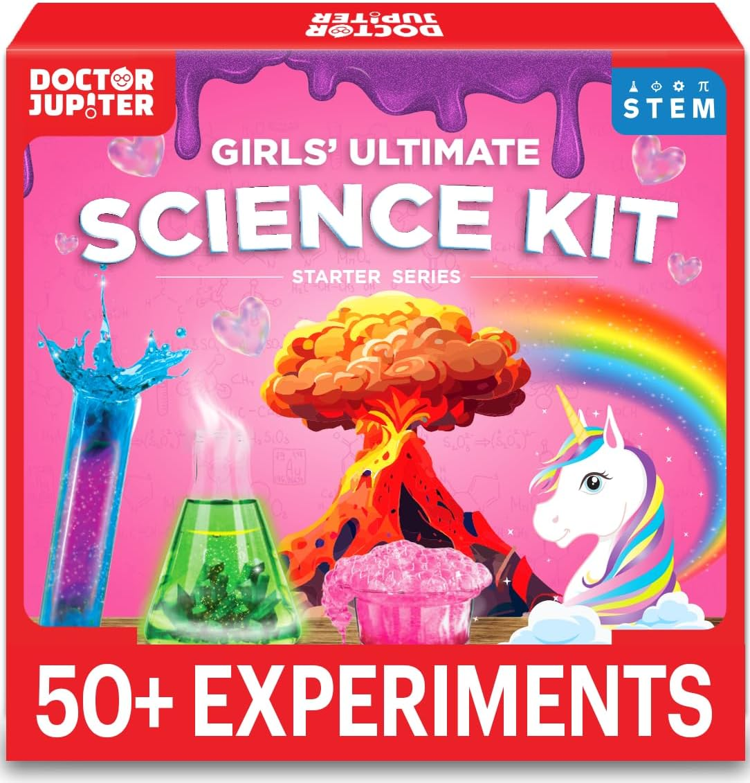 Doctor Jupiter Girls' Ultimate Science Kit for Girls Ages 8-12 | Birthday Gift Ideas for 8-9-10-11-12 Year Old | Girls STEM Learning Educational Toys | 50+ Experiments Ultimate Starter Series image number 5