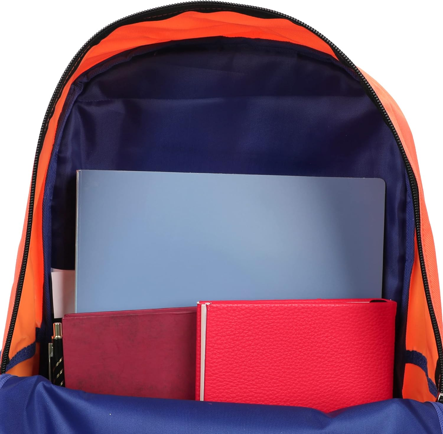 Bioworld Naruto Classic Sasuke Vs Naruto 16" Youth 5-Piece Backpack Set, Orange, OSFA, Classic image number 2