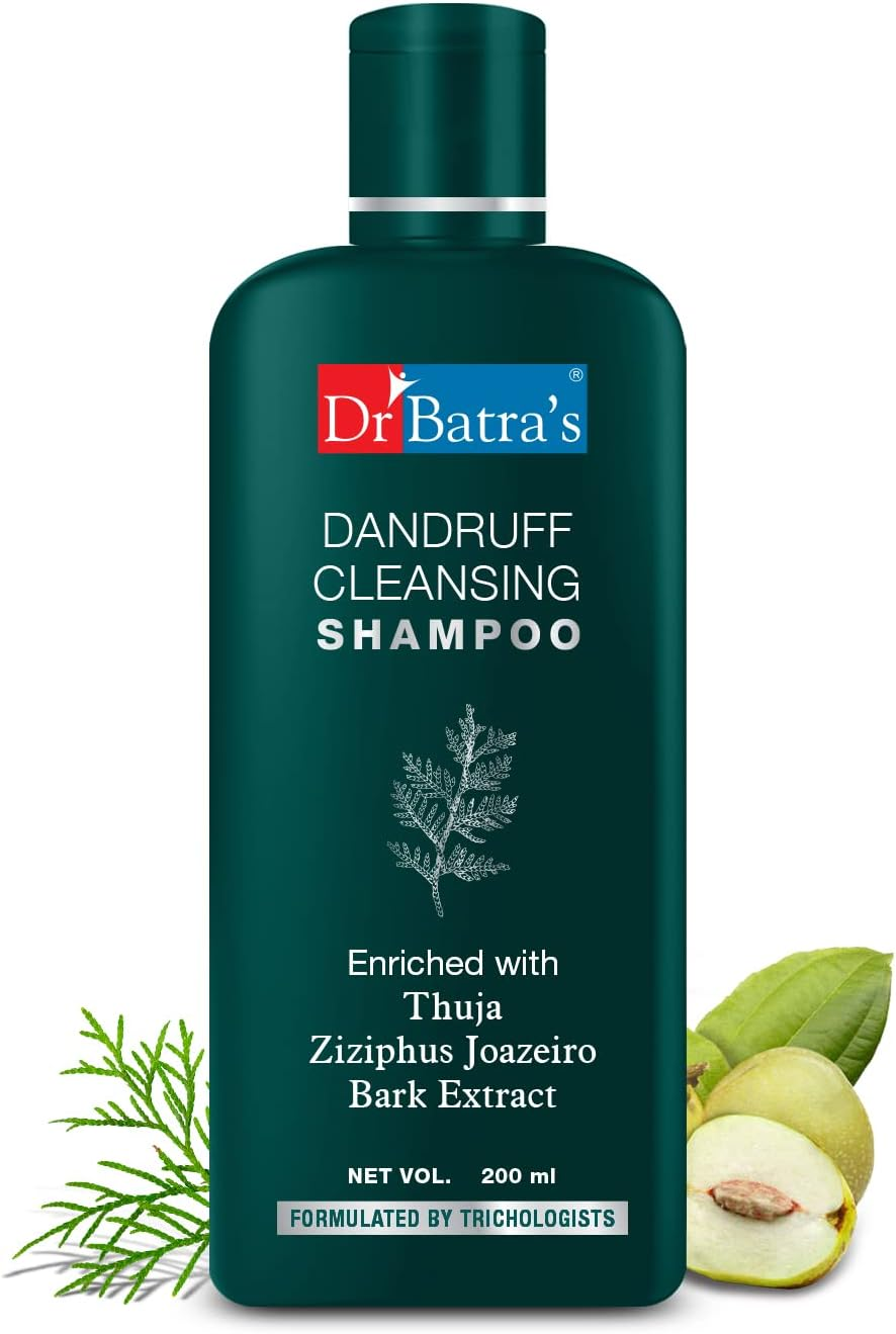 Dr Batra'S Dandruff Cleansing Shampoo Enriched with Thuja for Silky Hair 200Ml by Dr Dry image number 4