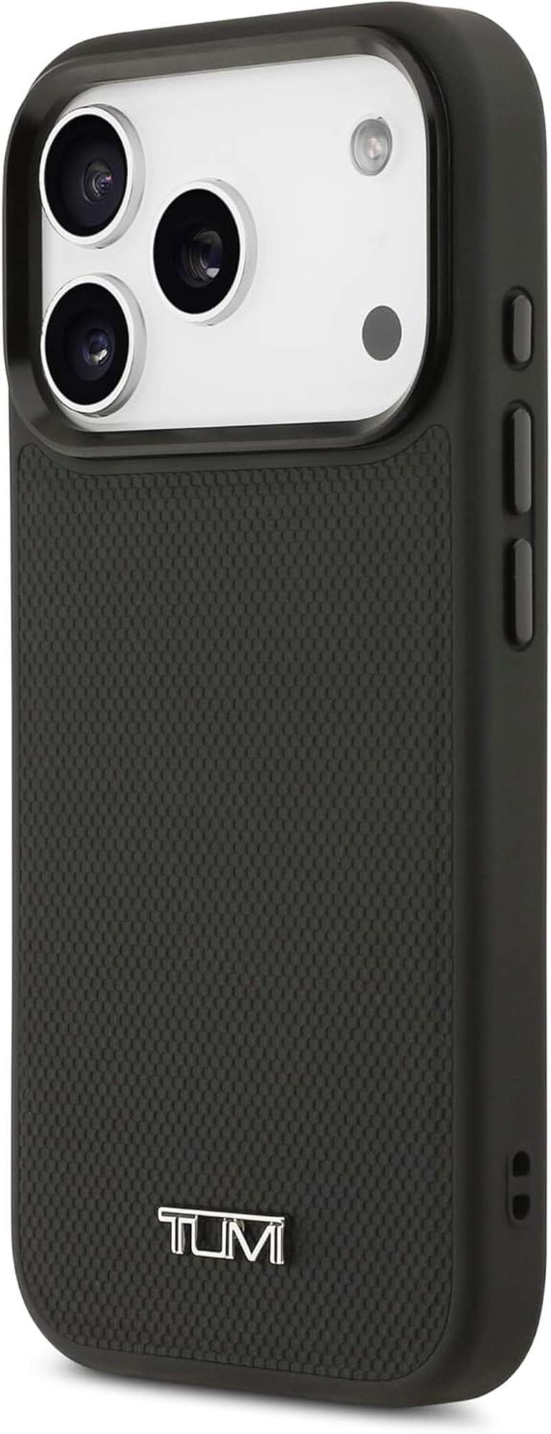 TUMI Embossed Magsafe Premium Leather Business Impact Protection Case for Iphone 17 PRO Black | Authentic Guaranteed image number 2