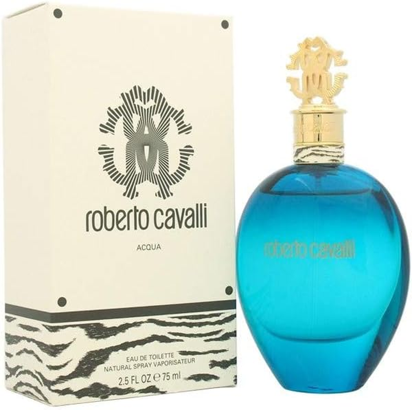 Roberto Cavalli Acqua Eau De Toilette Spray Tester for Women 75 Ml