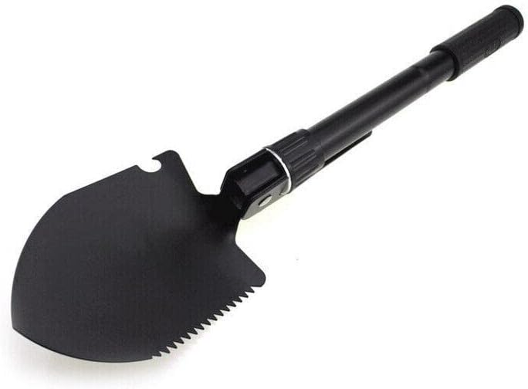 AIMALL Outdoor Survival Foldable Shovel Spade Garden Camping Hiking Camp Compass image number 1