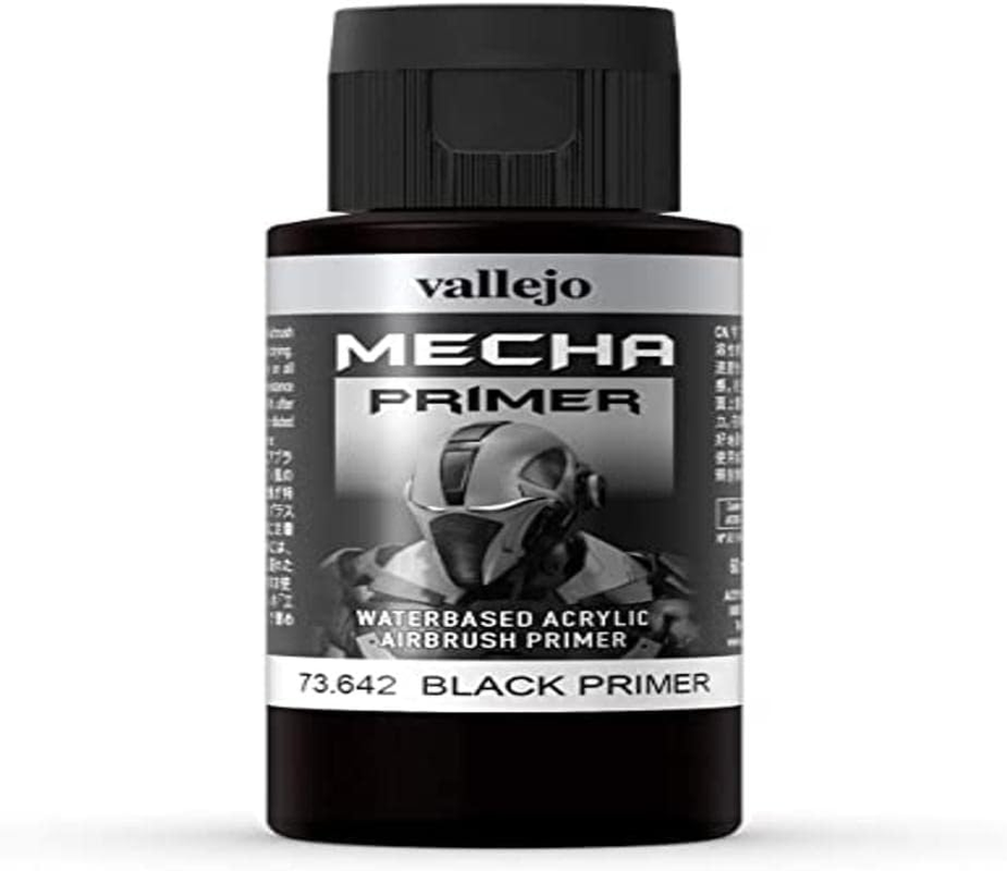 Vallejo Mecha Colour Primer, Grey, 60 Ml
