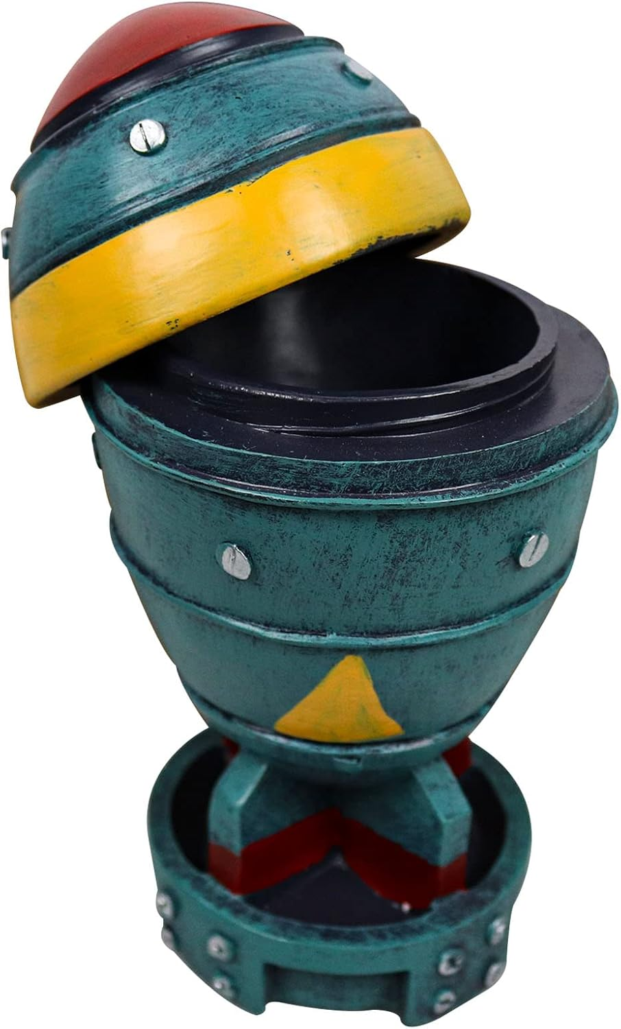 Nuke Statue Fallout Decor Mini Nuclear Bomb Storage Box 3D Openable Resin Rocket Sculpture Figure Home Desk Table Decoration Halloween Toys image number 3