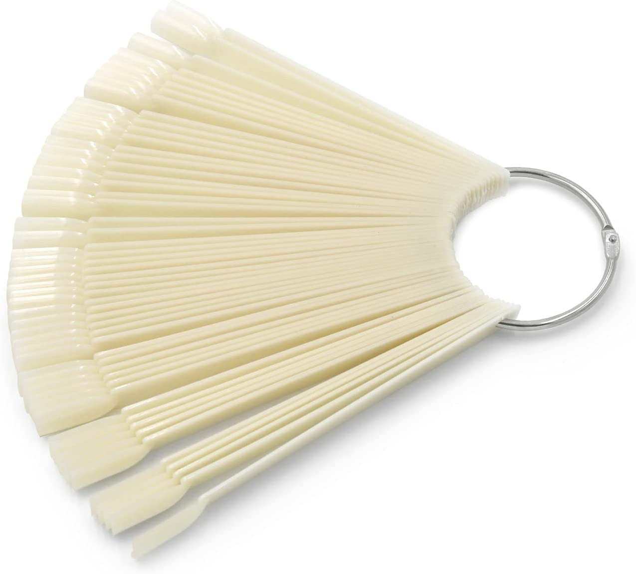 Nail Polish Colour Palette Display Card Set for Nail Art Design (Transparent)