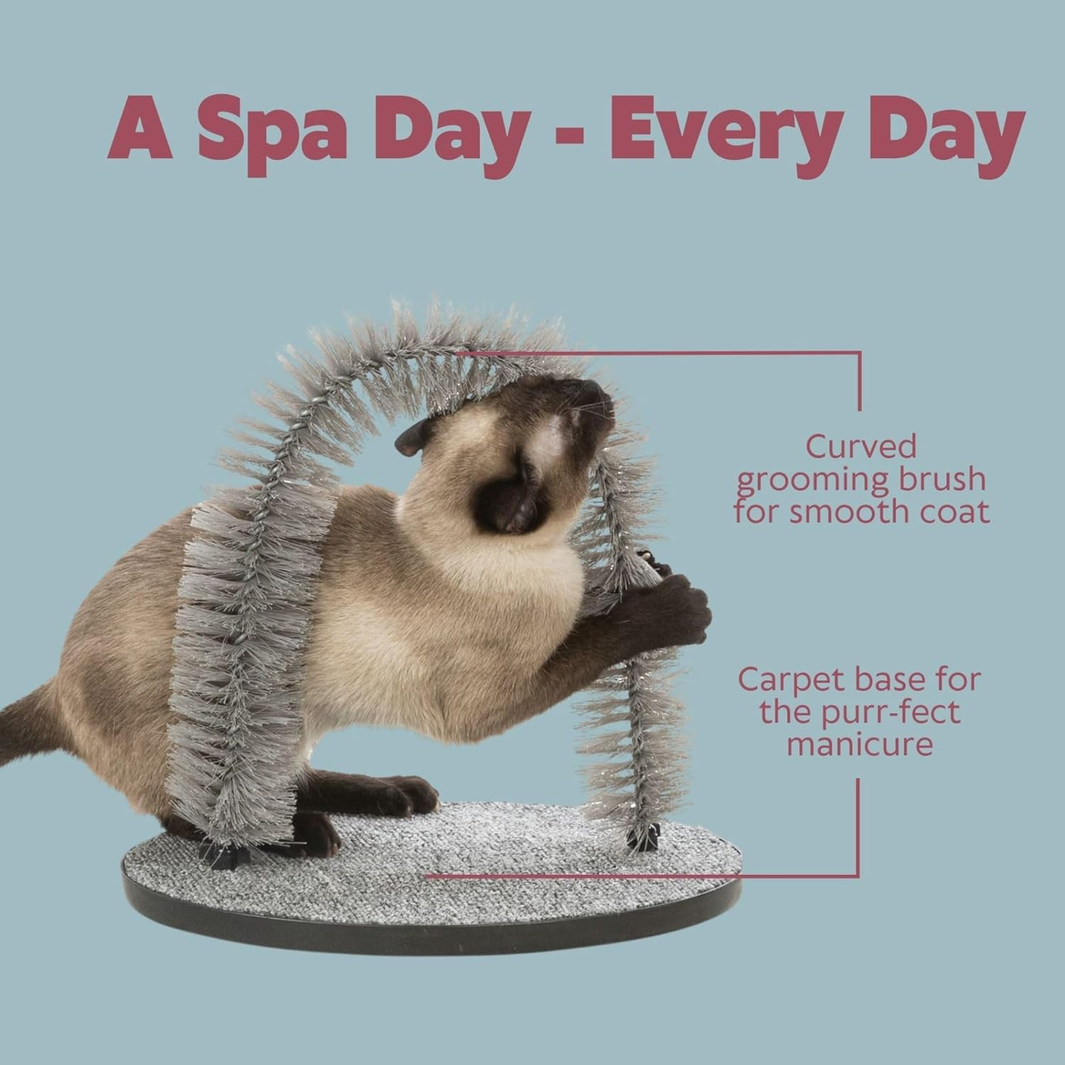 TRIXIE Cat Massage & Grooming Arch 20Oz 23130 image number 4